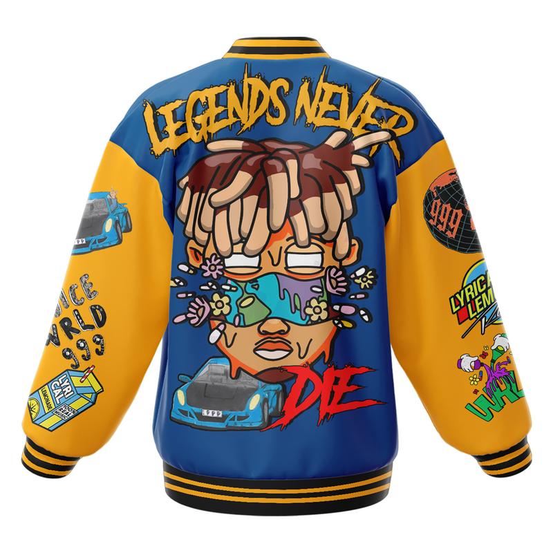 JuIc3 WRLD Legend Never Die New Bomber Baseball Jacket For Fan