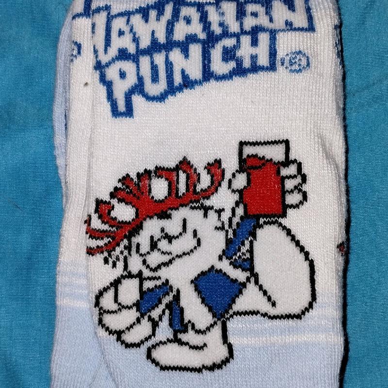 Odd Socks Punch and juice edition Men's crew socks size 6-12