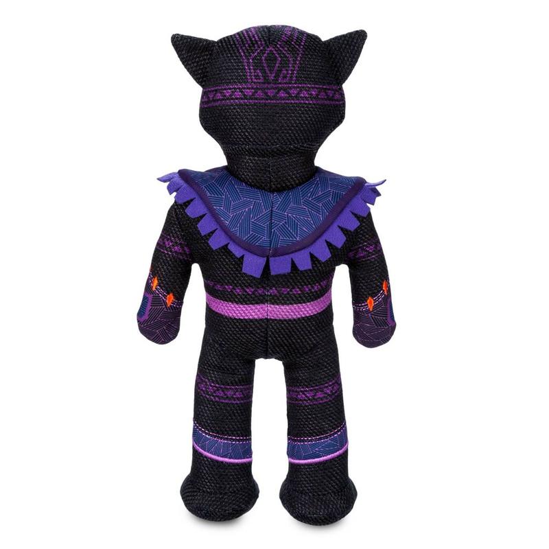 Black Panther Wakanda Plush Sculptured Costume Embroidered Marvel Disney Store