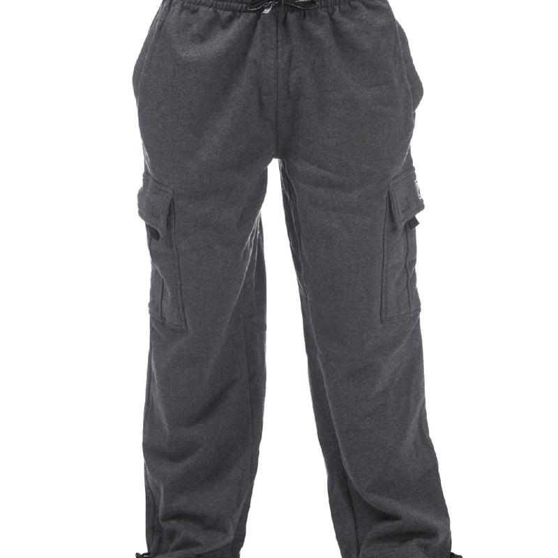 Proclub Heavyweight Fleece Cargo Pants for Men - Comfortable and Durable