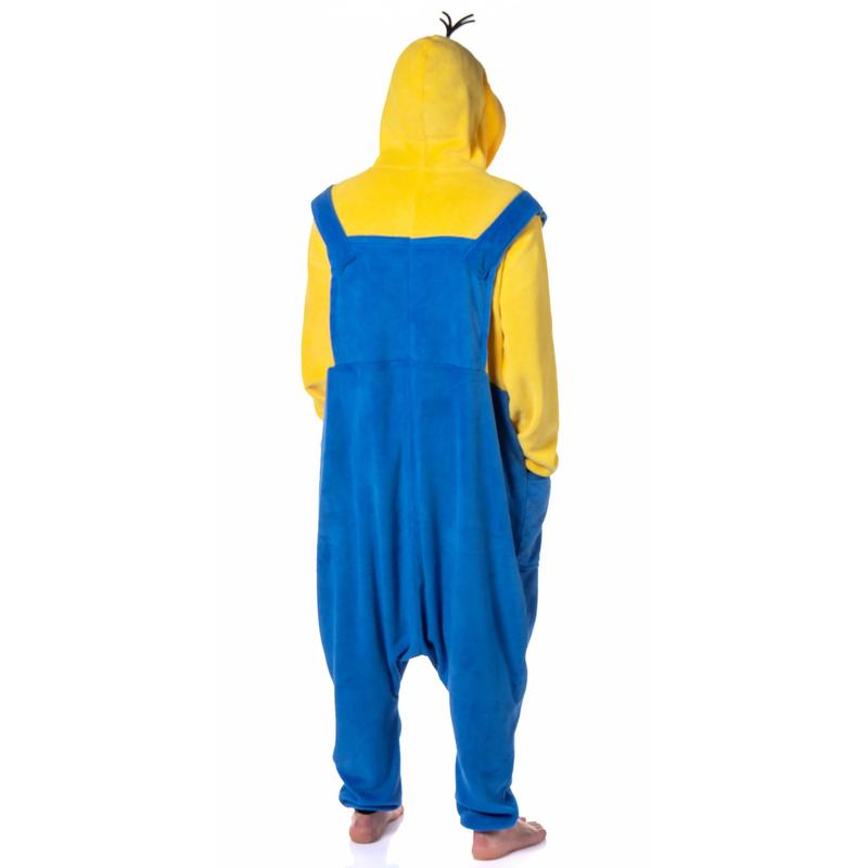 Despicable Me Men's Minions Costume Kigurumi Union Suit One Piece Pajama Outfit