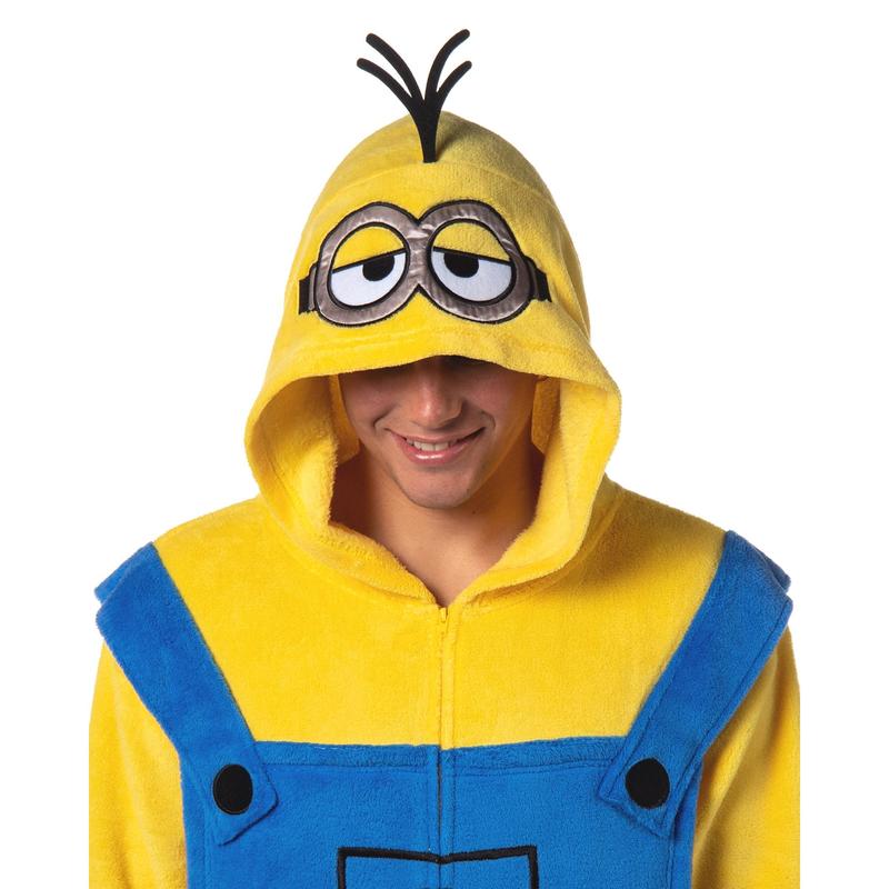 Despicable Me Men's Minions Costume Kigurumi Union Suit One Piece Pajama Outfit