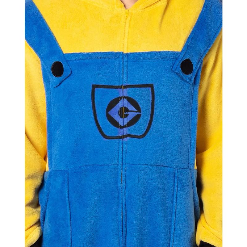 Despicable Me Men's Minions Costume Kigurumi Union Suit One Piece Pajama Outfit