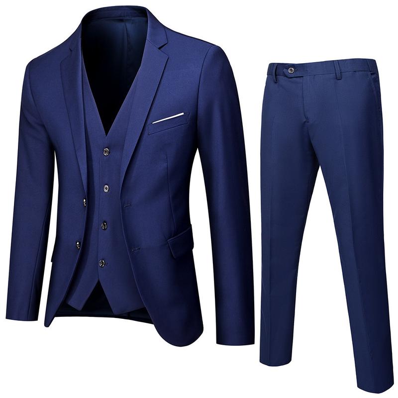 Fall New Suit Suit Two-Piece Men's Suit Korean-Style Fashion Slim Fit Small Suit