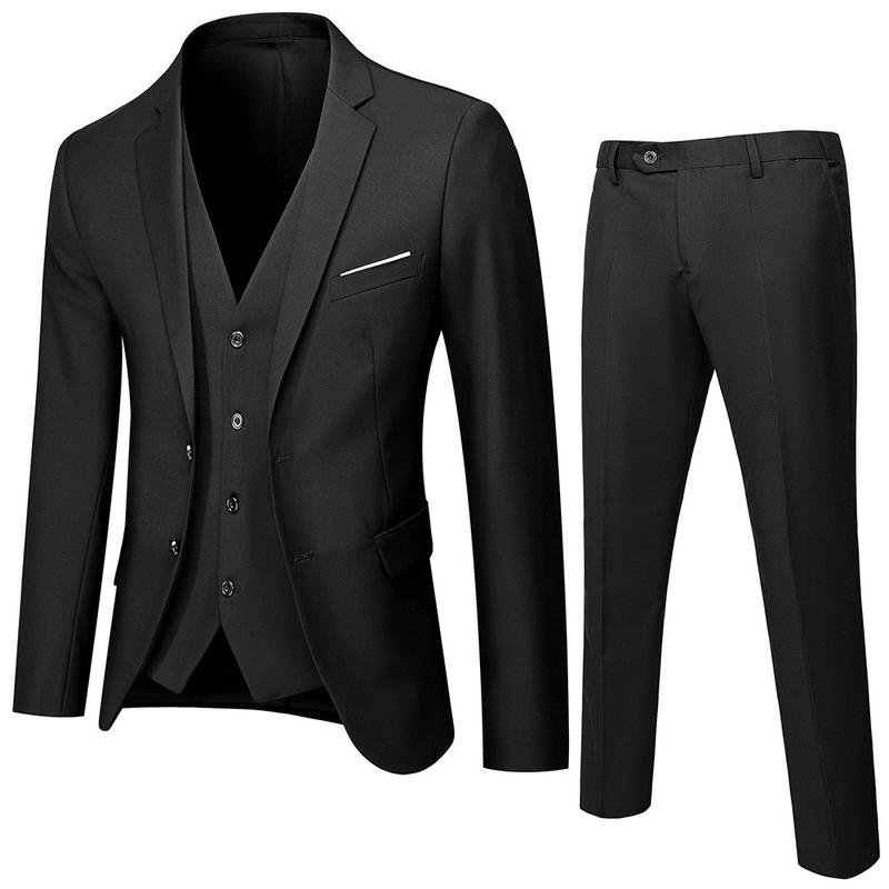 Fall New Suit Suit Two-Piece Men's Suit Korean-Style Fashion Slim Fit Small Suit