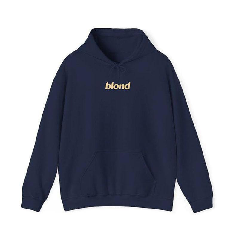 Frank Ocean BLOND Hoodie, Blond Album, Frank Ocean Blond Album Cover Hoodie Classic Cotton Menswear Shirt