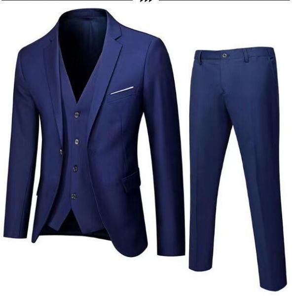 Fall New Suit Suit Two-Piece Men's Suit Korean-Style Fashion Slim Fit Small Suit