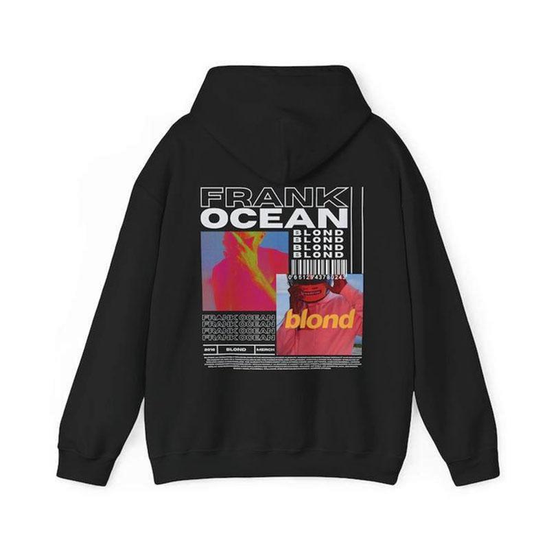 Frank Ocean BLOND Hoodie, Blond Album, Frank Ocean Blond Album Cover Hoodie Classic Cotton Menswear Shirt