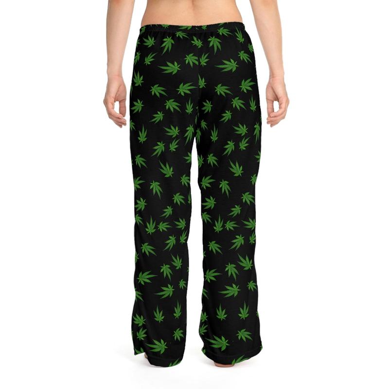 Men Women's Marijuana Leaf pajamas Pants - Cute Women Weed pajamass - Cozy Pot Leaf pajamas Pants - Cute Marijuana pajamas Pants