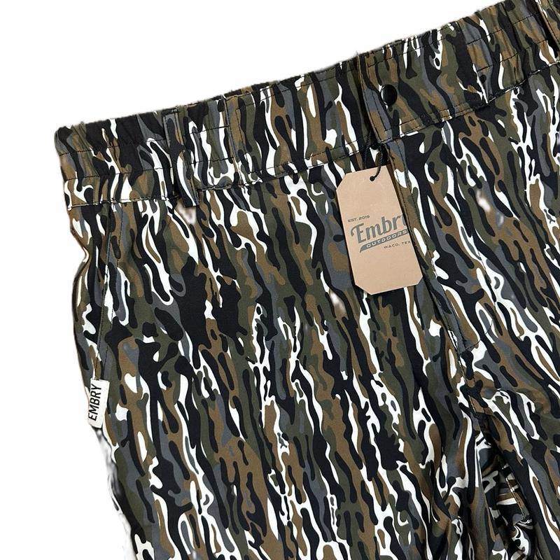 Embry Ranch Men Camo Shorts - Perfect for Hunting and Outdoor Activities - Bottom, Womenswear