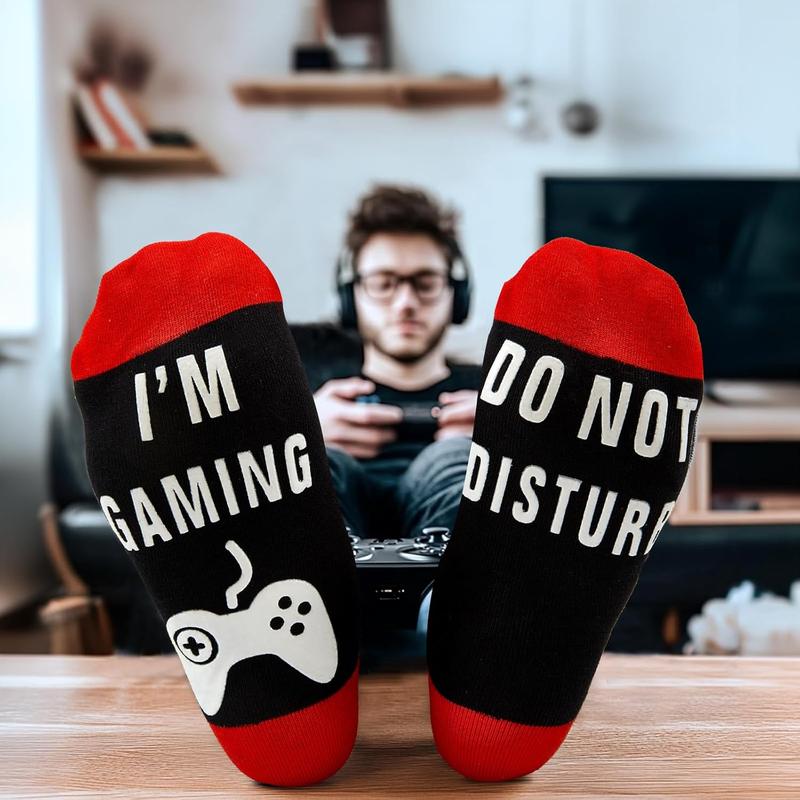 Stocking Stuffers for Teens  Adults, Christmas Birthday Valentines Day Gifts for Him Boyfriend  Husband, Funny Gamer Socks