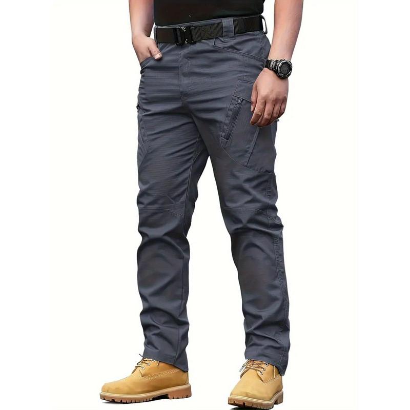 Men's High-Performance Tactical Cargo Pants-Waterproof, Sweat-Proof, Suitable for Outdoor Hiking-Durable, Multi-Pocket Design, All-Weather Wear-Resistant