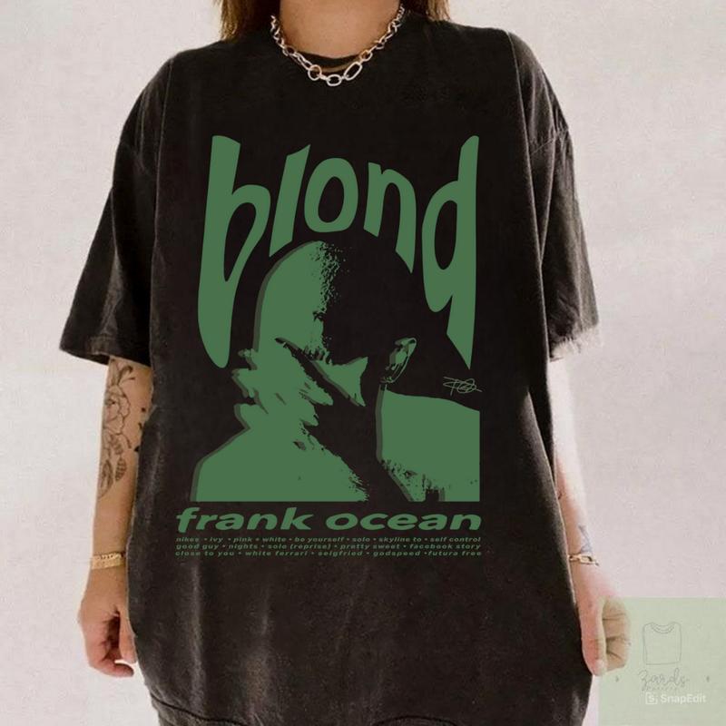 Frank S Ocean T Shirt, Frank Ocean Graphic Tee, Frank Ocean Merch, Rap Shirt, Blond, Frank Unisex Gift, Frank Concert T-Shirt, Vintage