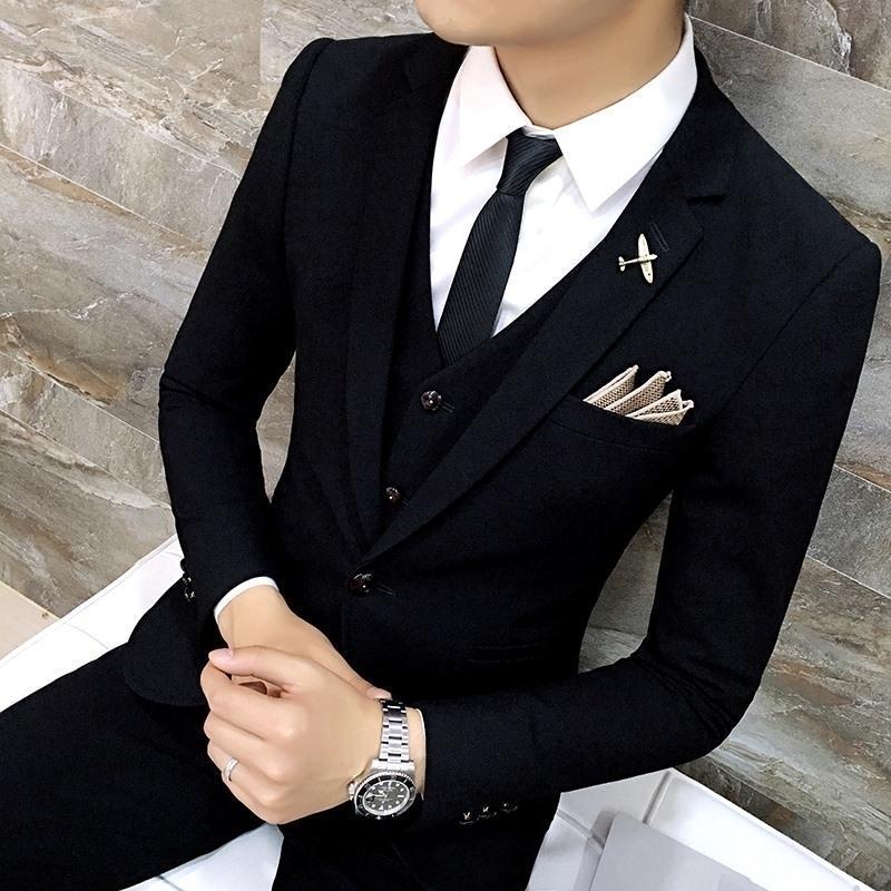 Men's Business Suit Suit Men's Business Suits Wedding Dress Suit Set