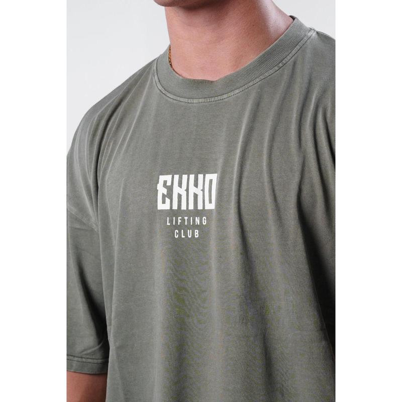 CLEARANCE MISPRINT Ekko Acid Washed Oversized T-shirt