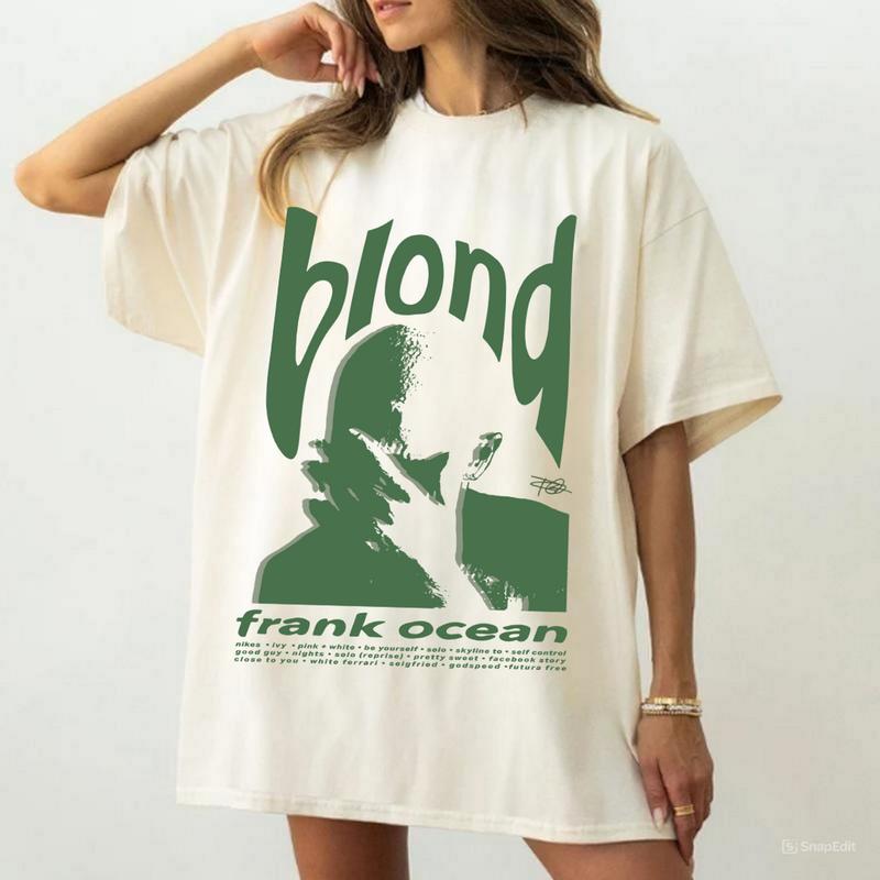 Frank S Ocean T Shirt, Frank Ocean Graphic Tee, Frank Ocean Merch, Rap Shirt, Blond, Frank Unisex Gift, Frank Concert T-Shirt, Vintage