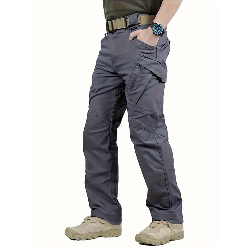 Men's High-Performance Tactical Cargo Pants-Waterproof, Sweat-Proof, Suitable for Outdoor Hiking-Durable, Multi-Pocket Design, All-Weather Wear-Resistant