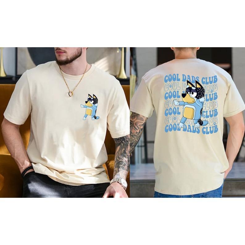 Cool Dad Club Bluey Shirt, Bluey Dad Shirt, Bluey Family Shirt, Bandit Cool Dad Club T-shirt, Bluey Birthday Party Shirt, Bluey Rad Dad  sweater and hoodie