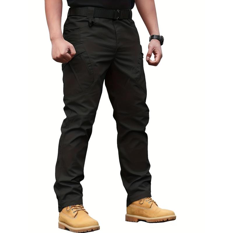 Men's High-Performance Tactical Cargo Pants-Waterproof, Sweat-Proof, Suitable for Outdoor Hiking-Durable, Multi-Pocket Design, All-Weather Wear-Resistant