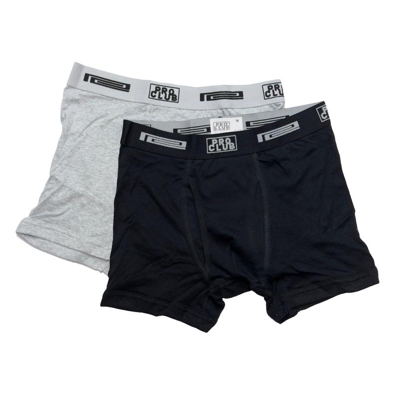 Pro Club Men's 2-Pack Comfort Soft Cotton Boxer Brief