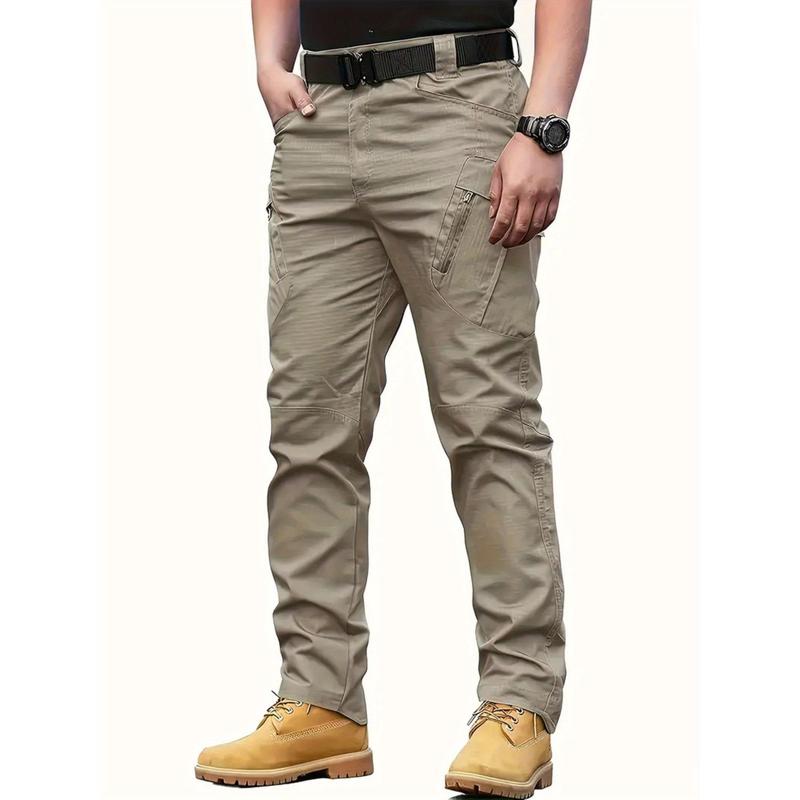 Men's High-Performance Tactical Cargo Pants-Waterproof, Sweat-Proof, Suitable for Outdoor Hiking-Durable, Multi-Pocket Design, All-Weather Wear-Resistant