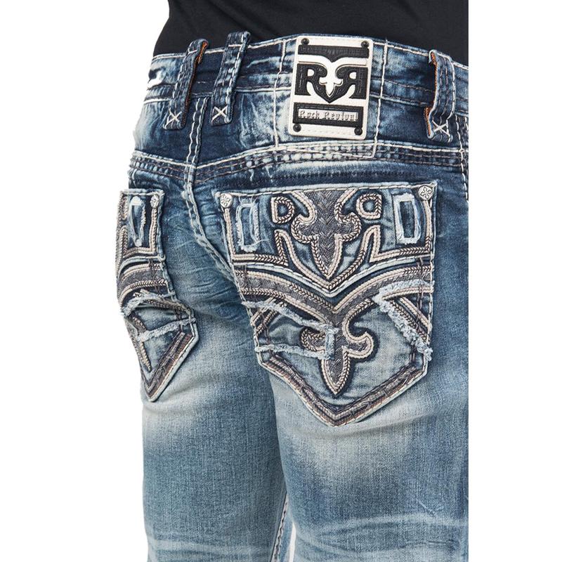 Men's Rock Revival Talan A203R Alt Straight Jeans