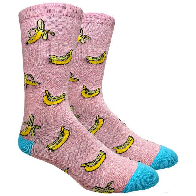 Banana Socks (Adult Large - Men's Shoe Sizes 8-12)