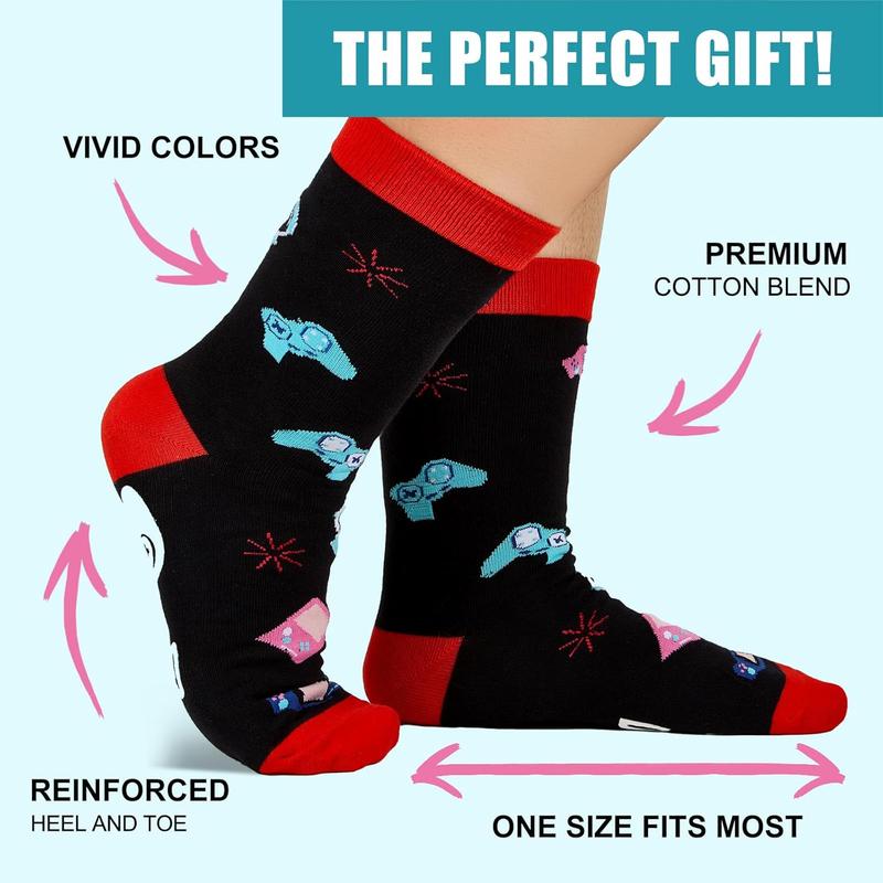 Stocking Stuffers for Teens  Adults, Christmas Birthday Valentines Day Gifts for Him Boyfriend  Husband, Funny Gamer Socks