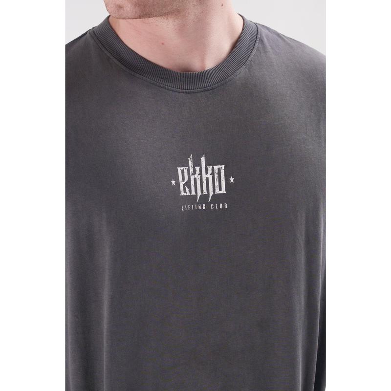 CLEARANCE MISPRINT Ekko Acid Washed Oversized T-shirt