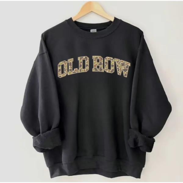 Old Row Camo Crewneck Sweatshirt, Unisex Sweater For Men, For Women, Gift Sweatshirt