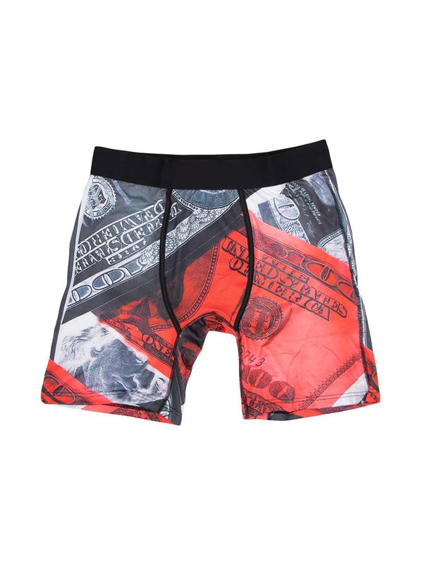 Men's Letter & Graphic Print Boxer Brief, Breathable Comfortable Underwear for Daily Wear, Casual Men's Underwear for All Seasons