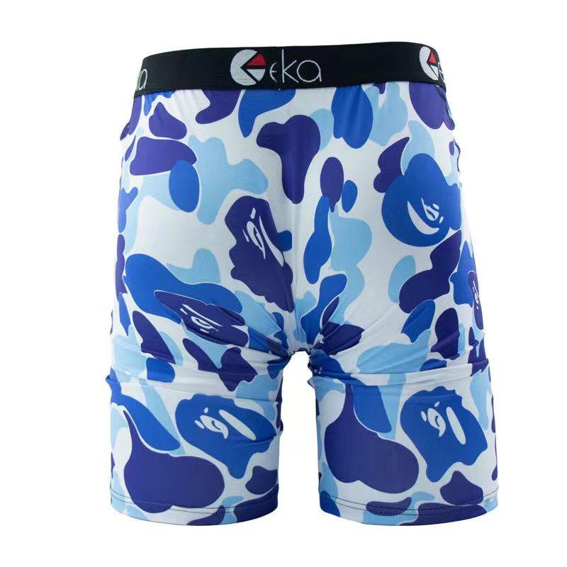 Sports briefs in trendy prints, breathable fabrics, men's sports boxer shorts and novelty underwear  men Menswear Human