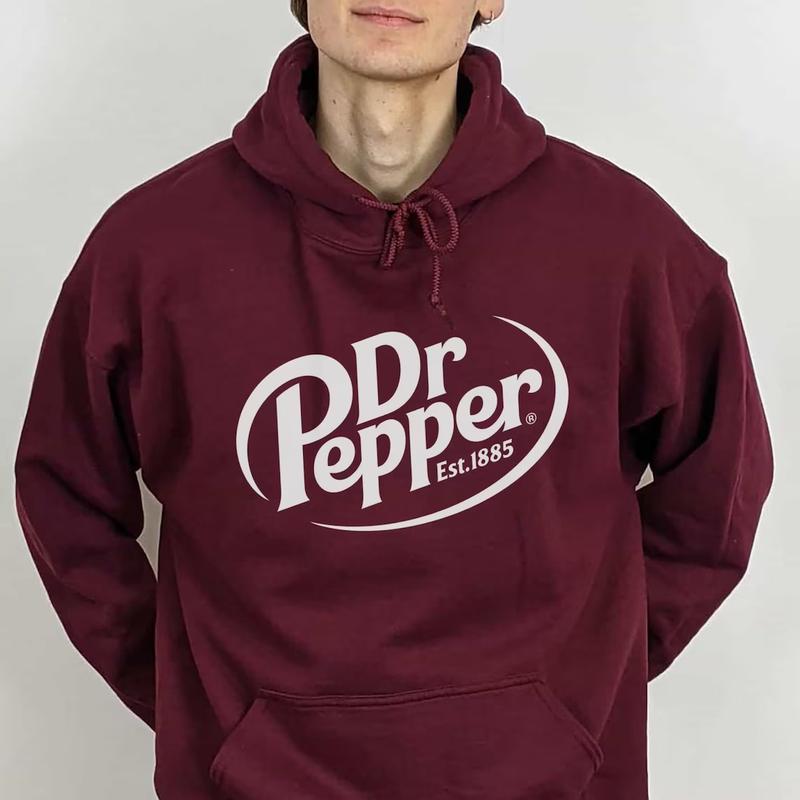 DR PEPPER EST.1885 HOODIE , Dr Pepper SweatShirt, Unisex Sweater, DR Pepper Tshirt.