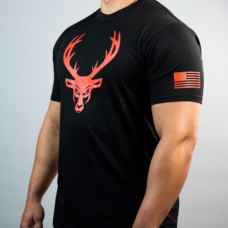 Bucked Up Flag T-Shirt Casual wear Tshirt for men Casual Menswear Fabric Soft Top Gym