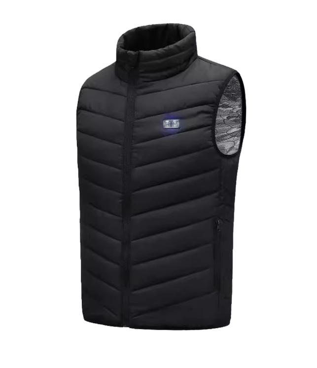 USB Heated Vest Winter Outdoor Warm Vest Electric Heating Thermal Warm Clothes for Men and Women Outdoor Skiing Hiking