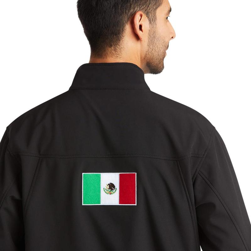 Ariat Men's New Team Softshell MEXICO Water Resistant Coat Jackets