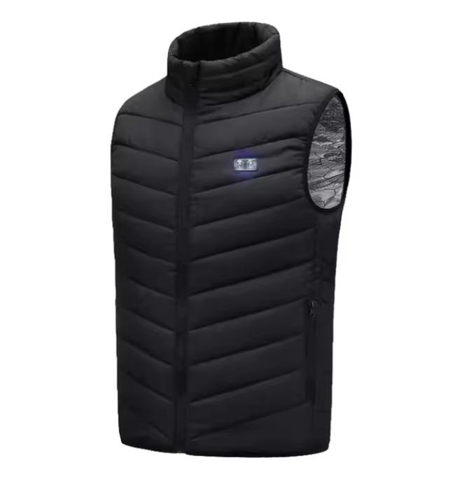 USB Heated Vest Winter Outdoor Warm Vest Electric Heating Thermal Warm Clothes for Men and Women Outdoor Skiing Hiking