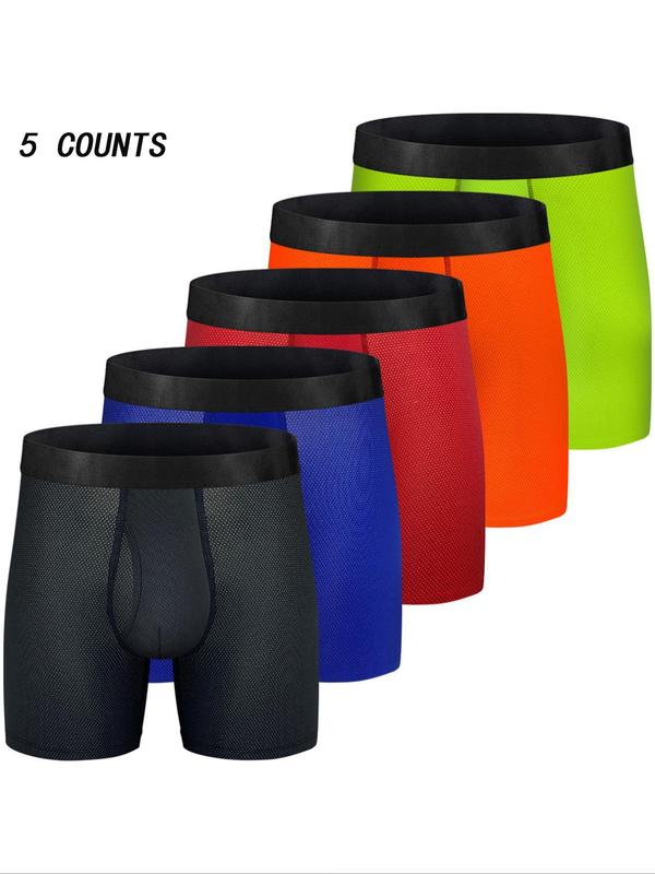 5 7 Pcs Men's Performance Boxer Briefs 6