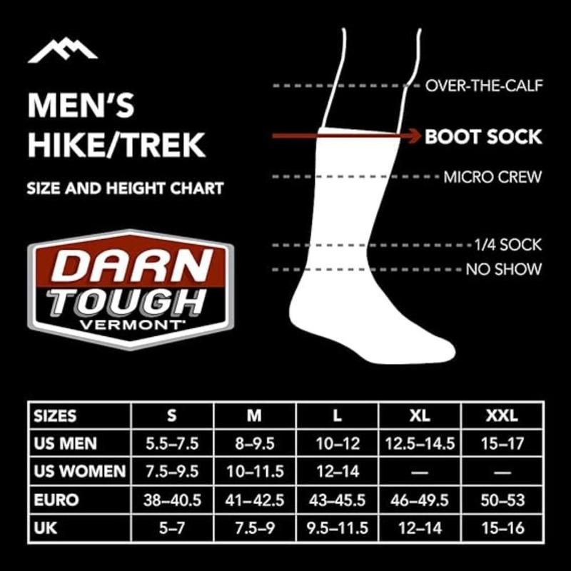 Darn Tough Coolmax Micro Crew Cushion Black Socks | Unisex