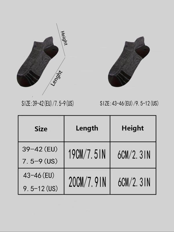 Men's Patchwork Print Ankle Socks, Casual Moisture Wicking Low Cut Socks for Daily Wear, Soft Comfy Breathable Socks for All Seasons