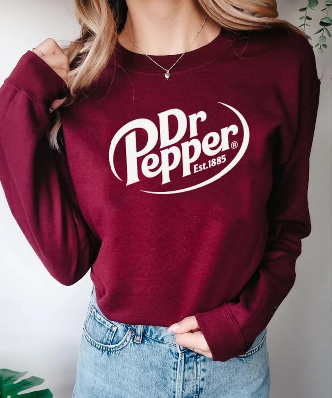 DR PEPPER EST.1885 HOODIE , Dr Pepper SweatShirt, Unisex Sweater, DR Pepper Tshirt.