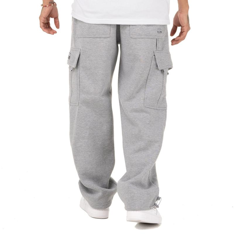 Pro Club Men's Heavyweight Fleece Cargo Pants Cotton Menswear - Ideal for Everyday Wear - Pocket, Jeans