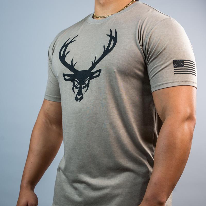 Bucked Up Flag T-Shirt Casual wear Tshirt for men Casual Menswear Fabric Soft Top Gym