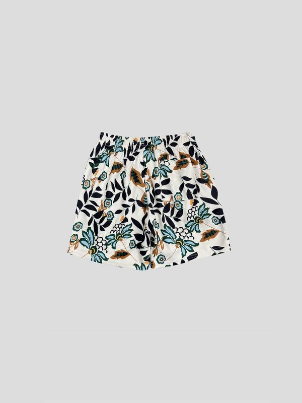 Men's Floral Print Drawstring Waist Shorts, Regular Fit Casual Pocket Beach Shorts for Summer, Men's Bottoms for Vacation Holiday Beach