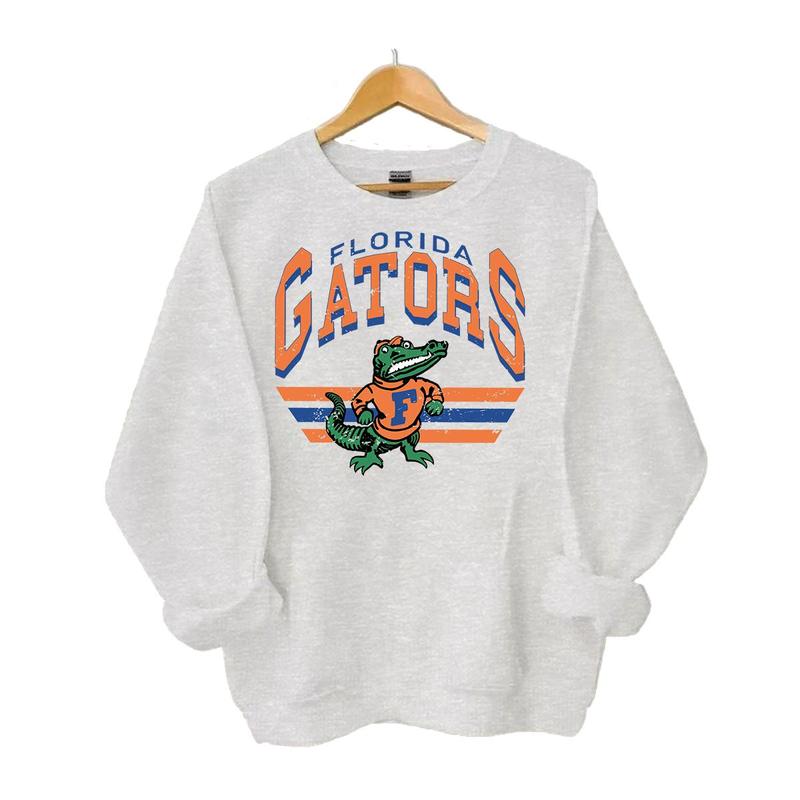 Vintage College Football Mascot Crewneck Sweatshirt, Cotton Material Classic, For Men, For Women...