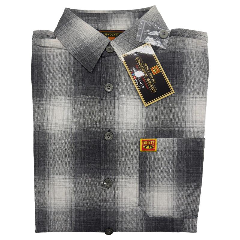 FB County Short Sleeve Checker Flannel Shirt