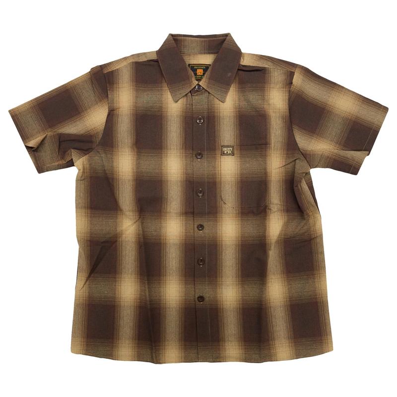 FB County Short Sleeve Checker Flannel Shirt