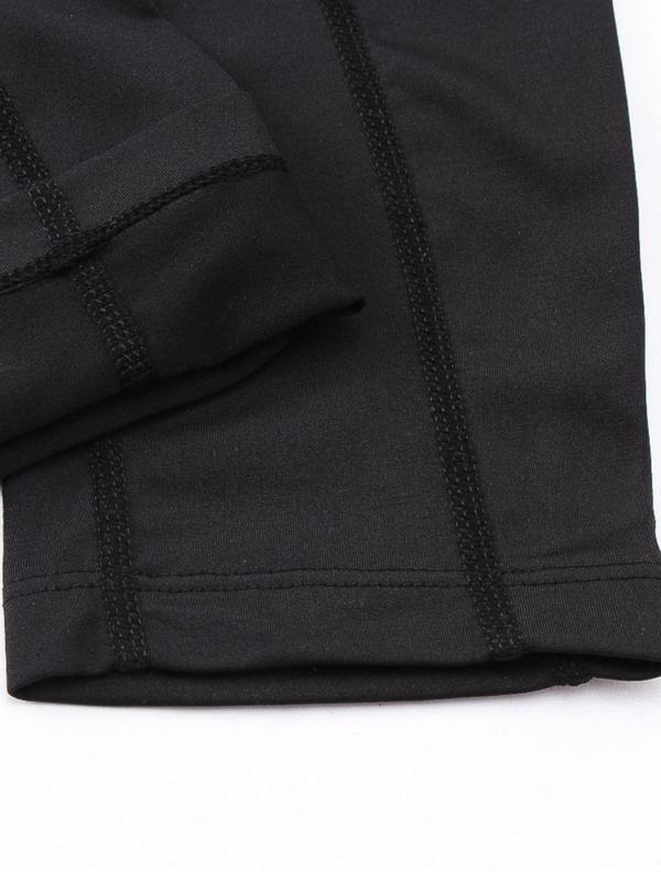 Men's Letter Tape Thermal Loungewear Pants, Casual Comfy Warm Skinny Pants for Daily Home Wear, Men's Sleepwear & Loungewear for Fall & Winter