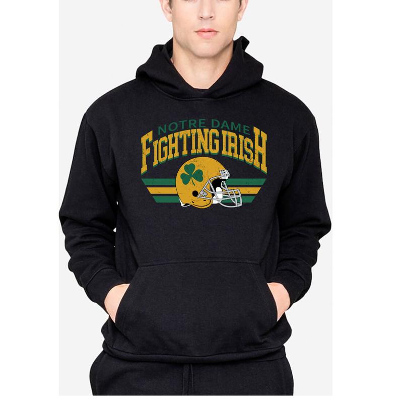 Vintage All Football Teams Black Hoodie - Unisex Classic Tee Casual Sweater Pullover Sweatshirts t shirt Sport football fan