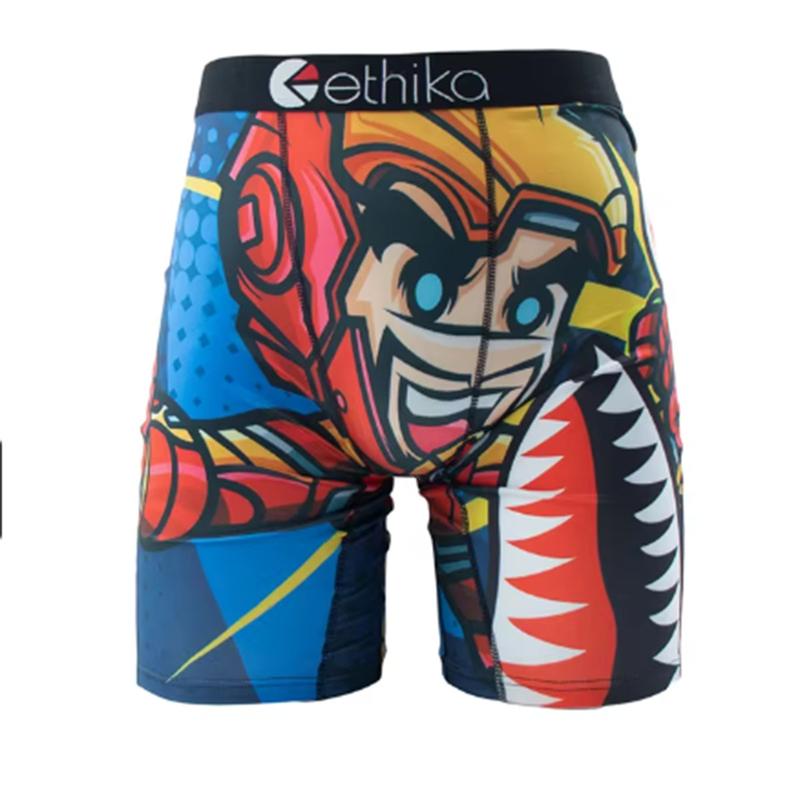 2024 hot 3 Pack Ethika Men's boxing Underwear Boxer Briefs Trendy Fashion boxing Boxers Sexy underwear Menswear Human